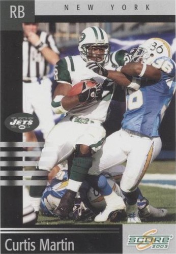 2003 Score Curtis Martin #95