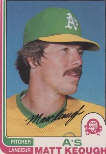 1982 O-Pee-Chee - Matt Keough #87