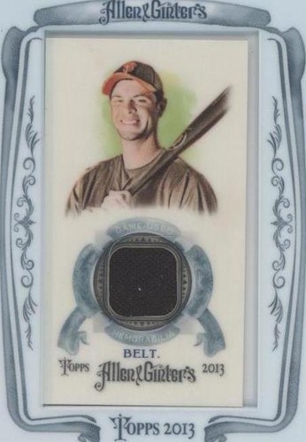 2013 Topps Allen & Ginter's - Brandon Belt #AGR-BB