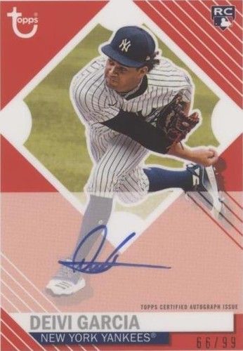 2021 Topps Brooklyn Collection - Deivi Garcia #BKA-DG