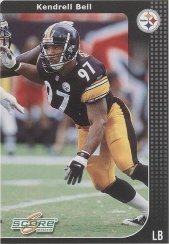 2002 Score Kendrell Bell #186