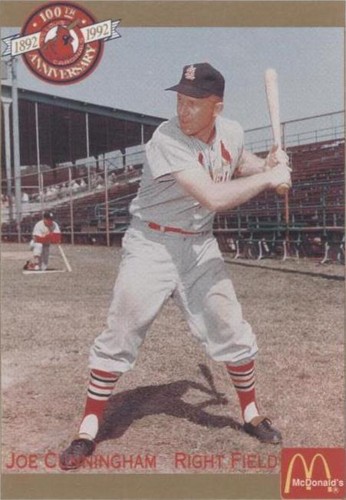 1955 Topps #37 JOE CUNNINGHAM St. Louis Cardinals RC ~ VG-EX