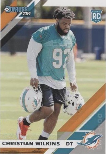 2019 Panini Donruss Christian Wilkins #255