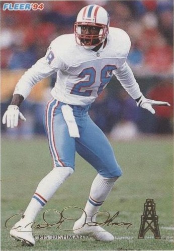 1994 Fleer Cris Dishman #184