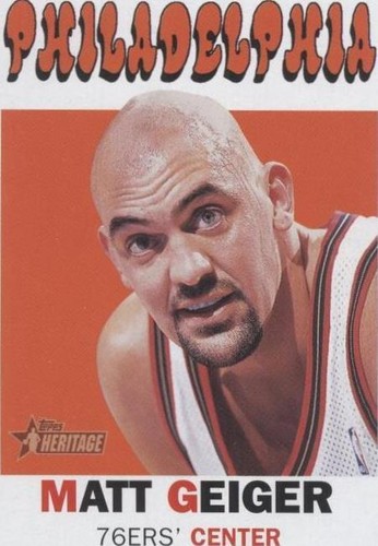 2000-01 Topps Heritage - Matt Geiger #219