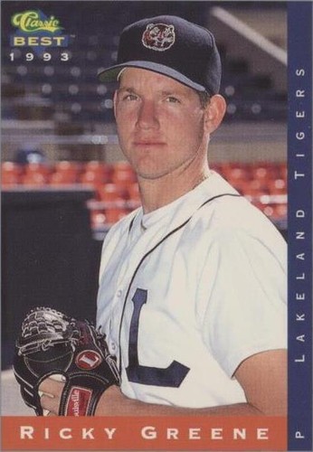 1993 Classic Best Minor League - Ricky Greene #193