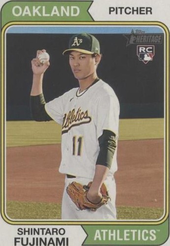 2023 Topps Heritage #57b Shintaro Fujinami | eBay