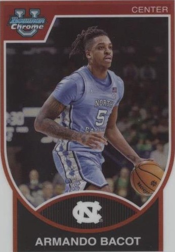 2023-24 Bowman University Chrome - Armando Bacot #07B-18