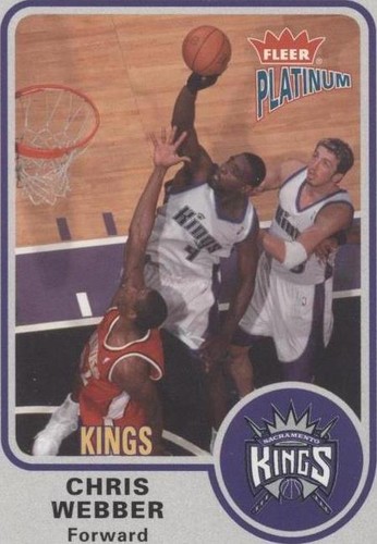 2002-03 Fleer Platinum - Chris Webber #80