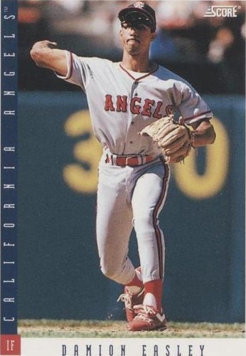 1993 Score - Damion Easley #222
