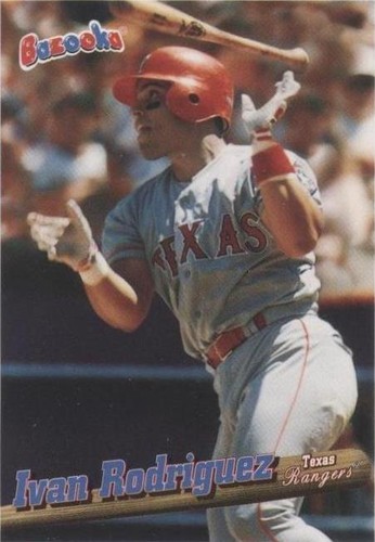1996 Topps Bazooka - Ivan Rodriguez #104