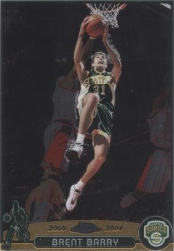 2003-04 Topps Chrome - Brent Barry #69