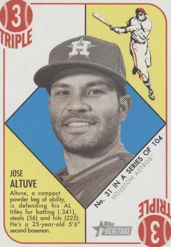 2015 Topps Heritage '51 - Jose Altuve #31