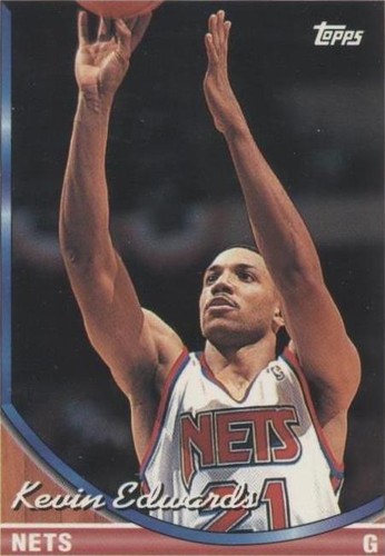 1993-94 Topps - Kevin Edwards #258