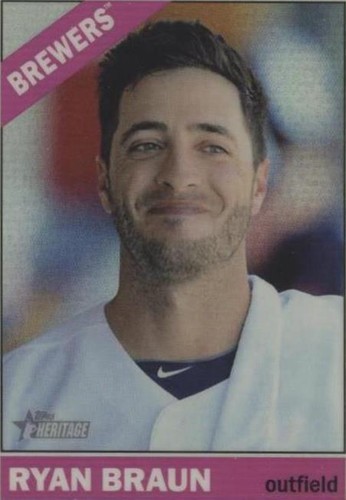 2015 Topps Heritage - Ryan Braun #THC-474