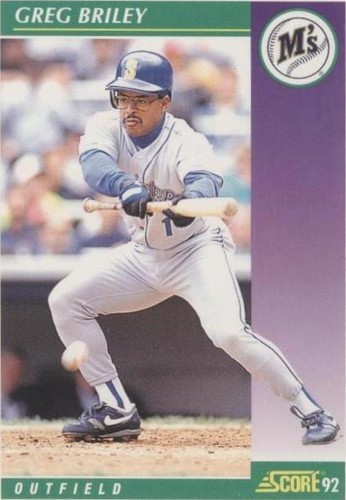 1992 Score - Greg Briley #387