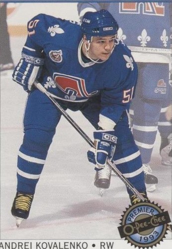 1992-93 O-Pee-Chee Premier - Andrei Kovalenko #93
