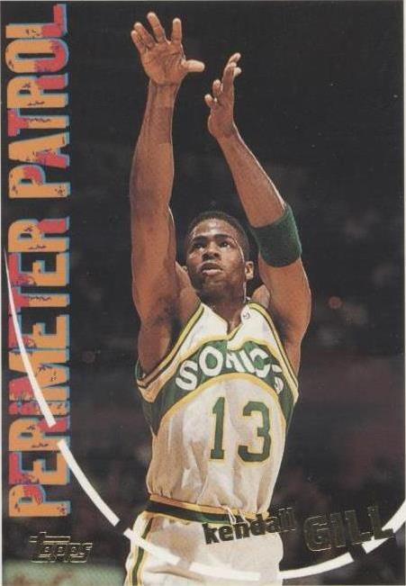 1994-95 Topps - Kendall Gill #306