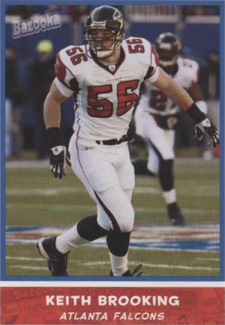 2004 Bazooka Keith Brooking #121