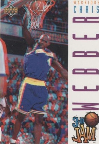 1993-94 Upper Deck Pro View 3D - Chris Webber #106