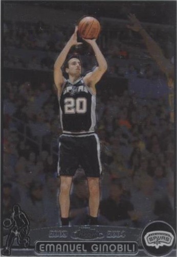 2003-04 Topps Chrome - Manu Ginobili #95