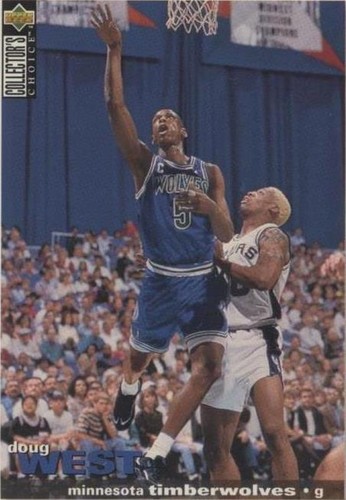1995-96 Upper Deck Collector's Choice - Doug West #90