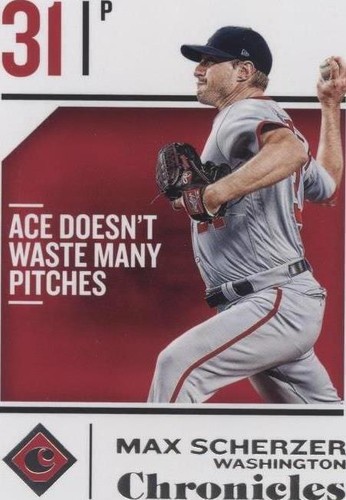 2018 Panini Chronicles - Max Scherzer #18