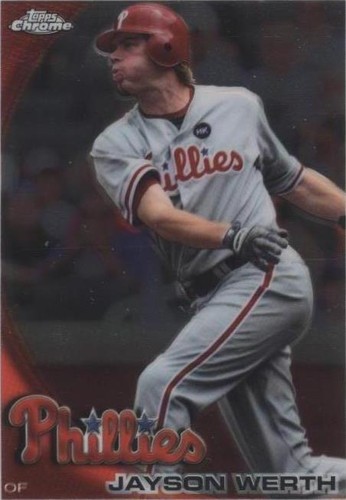 2010 Topps Chrome - Jayson Werth #127