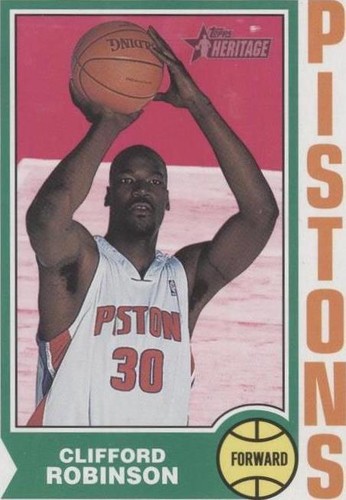 2001-02 Topps Heritage - Clifford Robinson #108