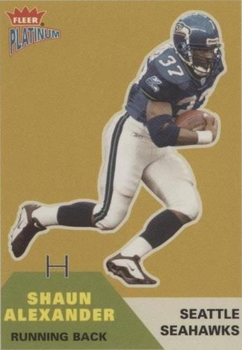 2002 Fleer Platinum Shaun Alexander #123