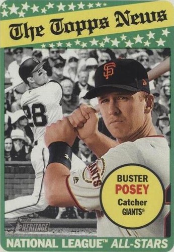 2018 Topps Heritage - Buster Posey #235