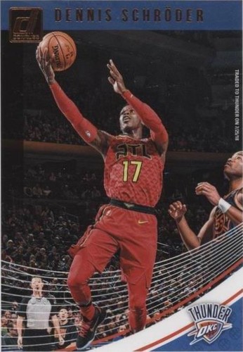 2018-19 Panini Donruss - Dennis Schroder #6