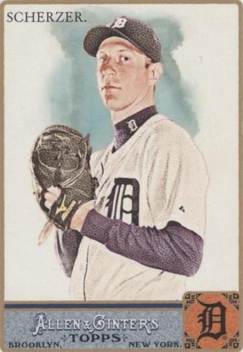 2011 Topps Allen & Ginter's - Max Scherzer #68