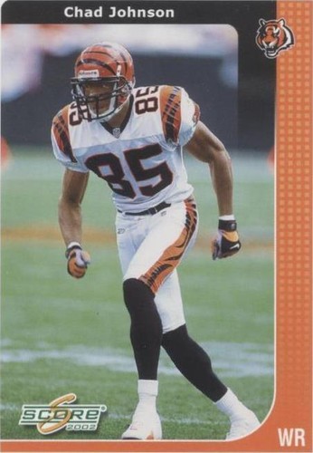 2002 Score Chad Johnson #50