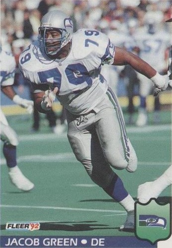 1992 Fleer Jacob Green #389