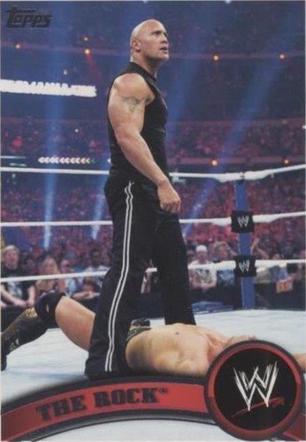 2011 Topps WWE - The Rock #82
