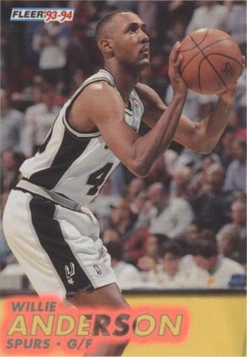 1993-94 Fleer - Willie Anderson #375