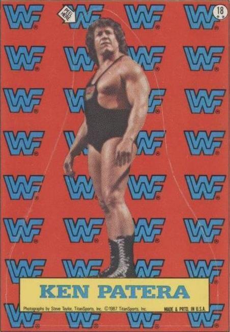 1987 Topps WWF - Ken Patera #18