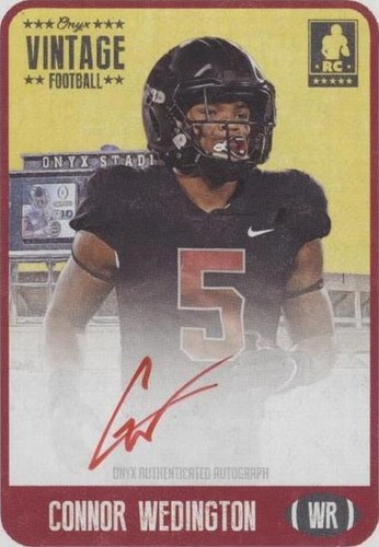 2021 Onyx Vintage Football Trading Cards