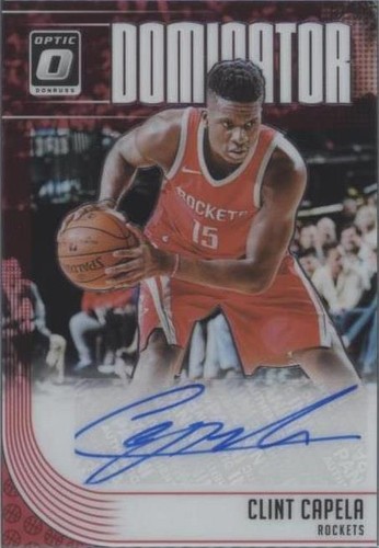 2018-19 Panini Donruss Optic - Clint Capela #DS-CCP