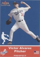 2002 Fleer Tradition Update - Victor Alvarez #U13