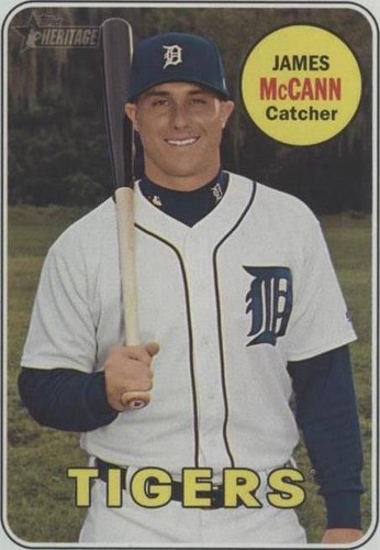 2018 Topps Heritage - James McCann #414