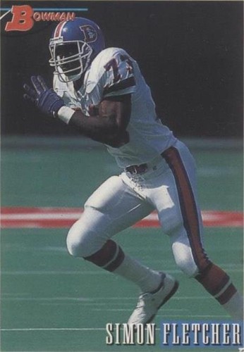 1993 Bowman Simon Fletcher #13