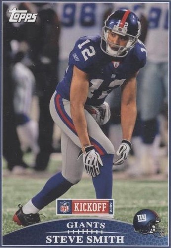 2009 Topps Kickoff Steve Smith #19