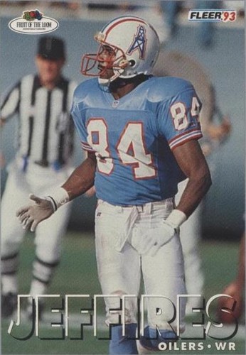 1993 Fleer Fruit of the Loom Haywood Jeffires #22