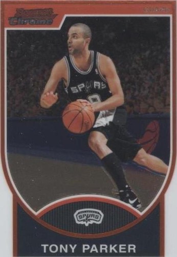2007-08 Bowman Draft Picks & Stars - Tony Parker #9