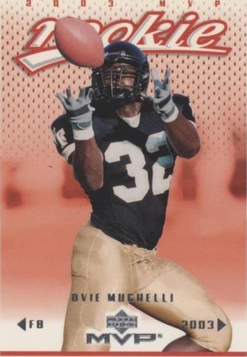 2003 Upper Deck MVP Ovie Mughelli #350