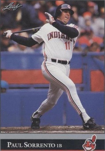 1992 Leaf - Paul Sorrento #401