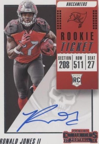 2018 Panini Contenders Ronald Jones II #114