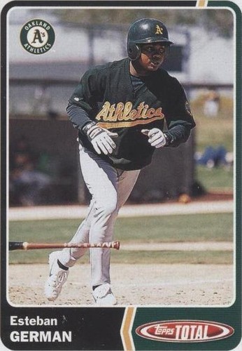 2003 Topps Total - Esteban German #563